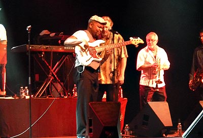 Sorgte immer für den richtigen Groove: Gary Foote.