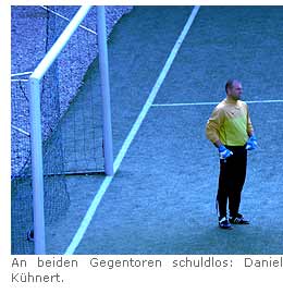 An beiden Gegentoren schuldlos: Daniel Kühnert.