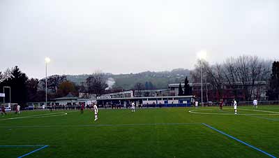 Novum bei einem Heimspiel an der Basler Strasse: Flutlicht.