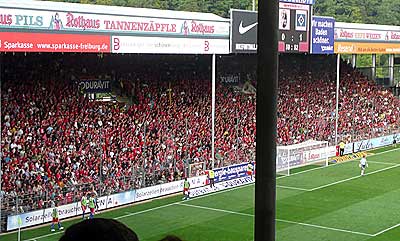 Wird keinen Fairnesspreis gewinnen: Die Nordtribüne.