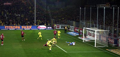Hielt viel: Oliver Baumann. Hielt viel: Oliver Baumann.